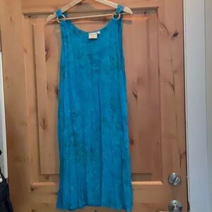 Blue Sleeveless Dress